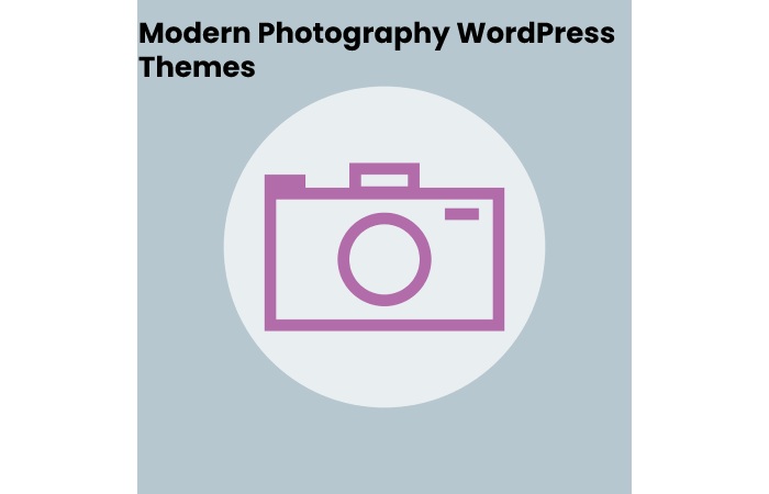 Modern Photography WordPress Themes