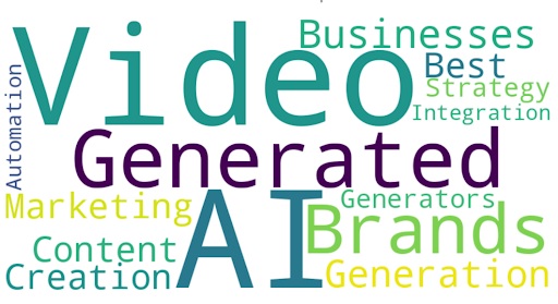 How Brands & Businesses Can Adopt AI-Generated Videos