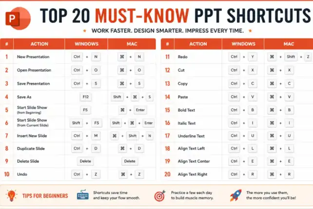 powerpoint shortcut keys